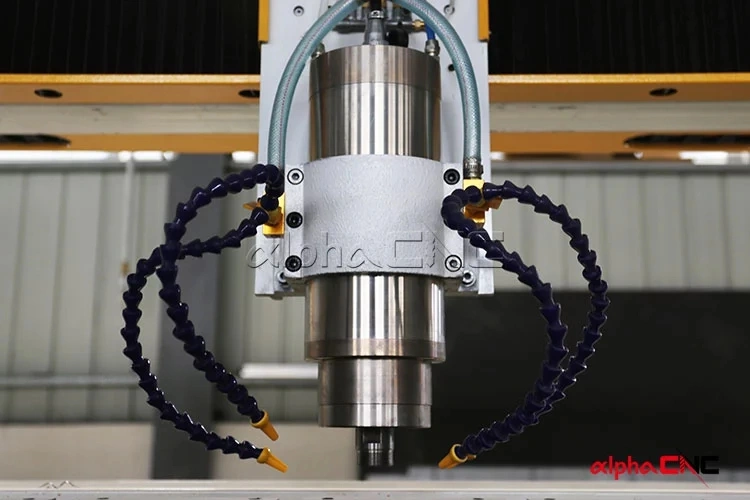 Thick Steel Machine Frame 1325 Stone CNC Router Calibrating