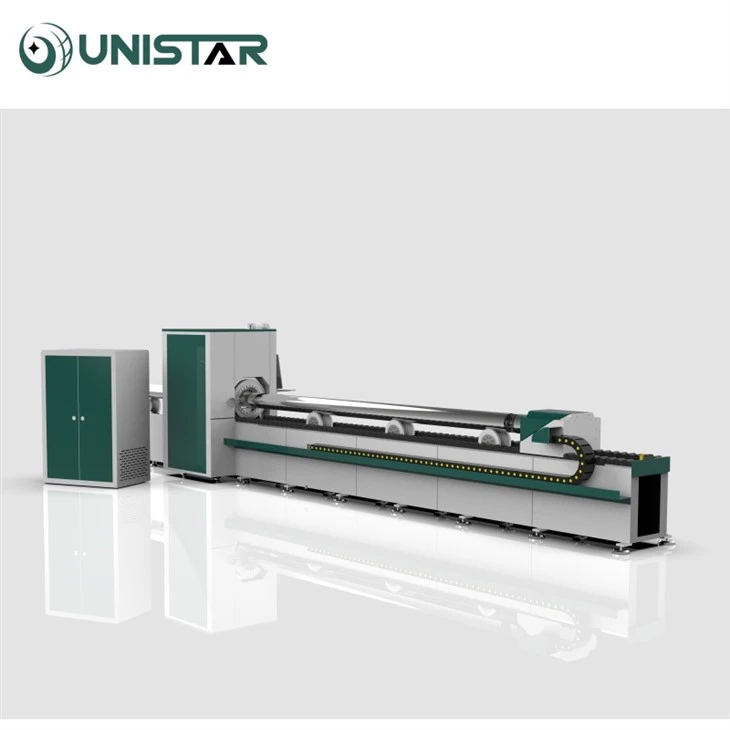 Metal Tube Fiber Laser Cutting Machine